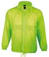 32000 Unisex Surf Windbreaker Jacket Neon Lime colour image